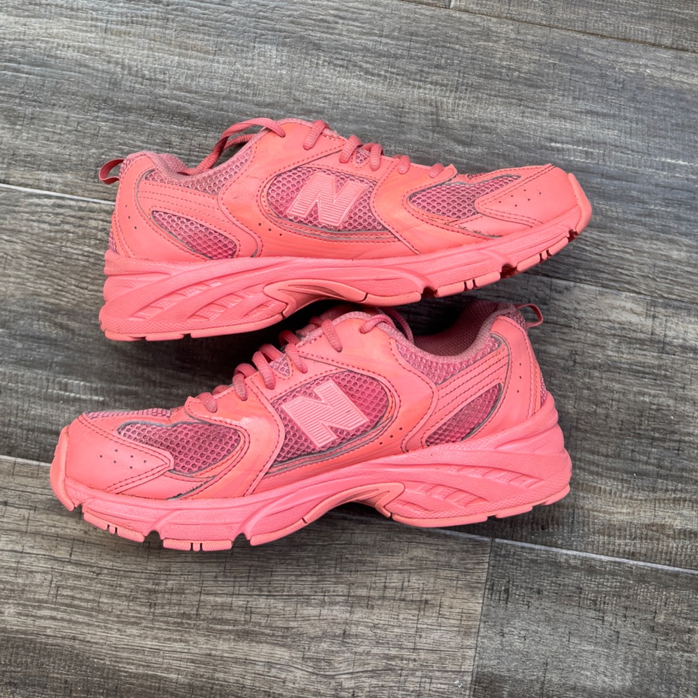New Balance 530 Athletic Shoe Drift Red / Neo Flame 7 - Picture 2 of 6